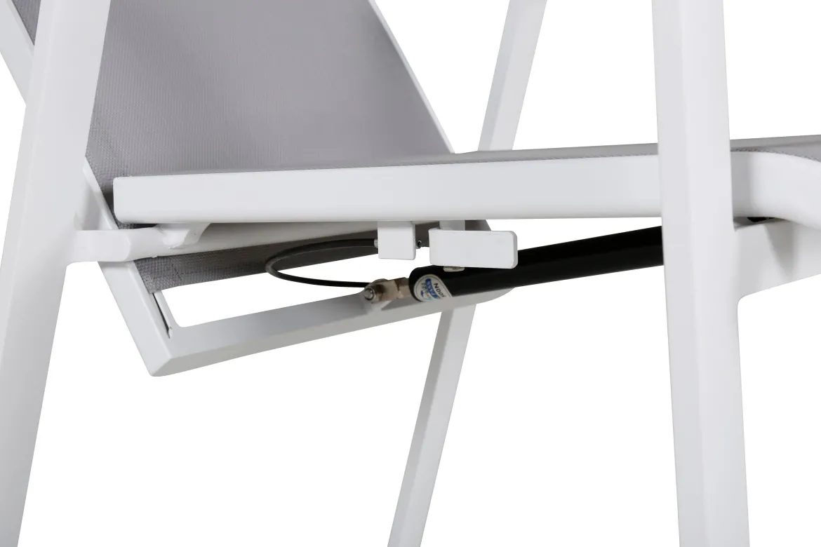 2er Set - Gartenstuhl Bossa aus Textilene/Aluminium