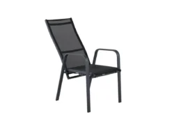 2er Set - Gartenstuhl Bossa aus Textilene/Aluminium