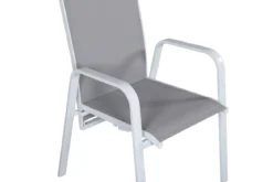 2er Set - Gartenstuhl Bossa aus Textilene/Aluminium