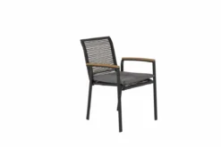 2er Set - Gartenstuhl Denver aus Metall/Polyester