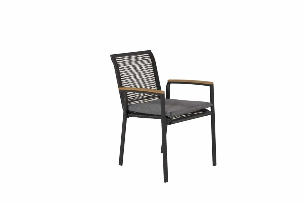 2er Set - Gartenstuhl Denver aus Metall/Polyester