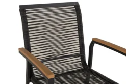 2er Set - Gartenstuhl Denver aus Metall/Polyester