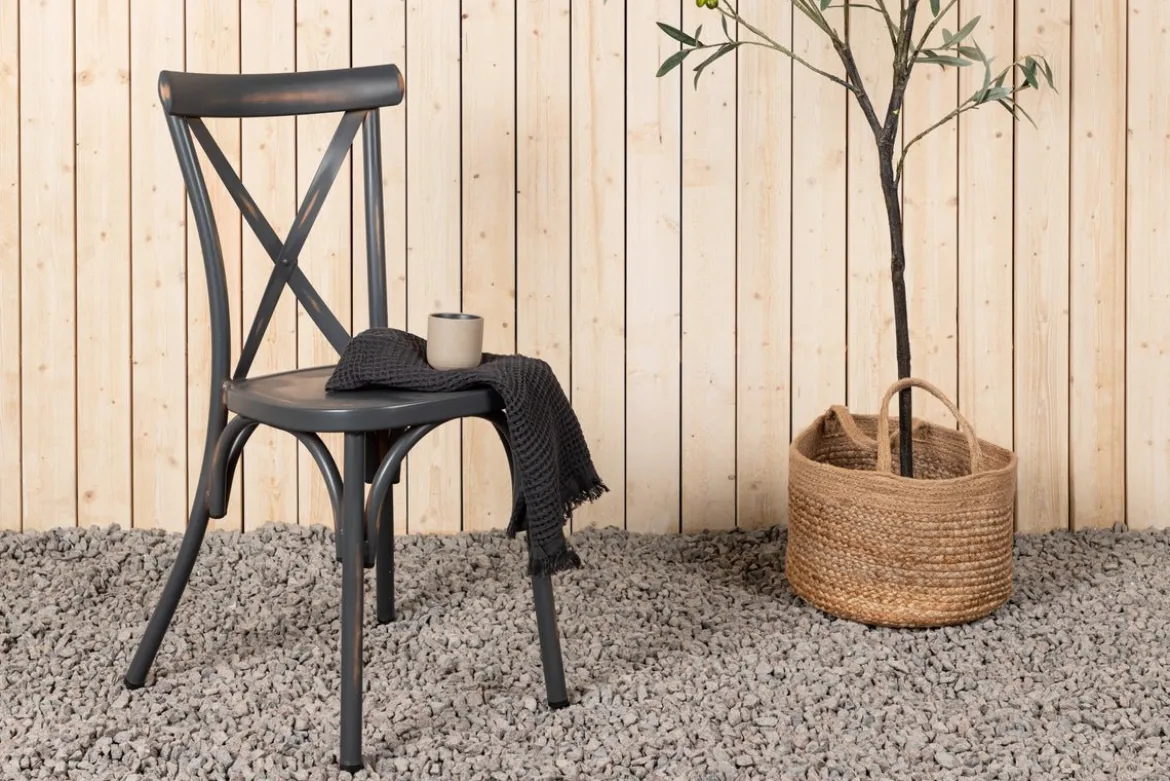 2er Set - Gartenstuhl Ellen aus Aluminium