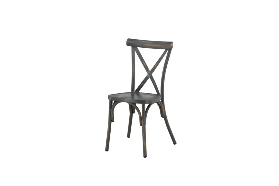 2er Set - Gartenstuhl Ellen aus Aluminium