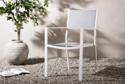 2er Set - Gartenstuhl Karibik aus Aluminium/Textilene