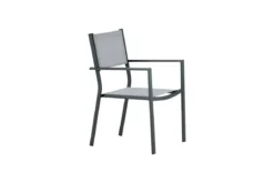 2er Set - Gartenstuhl Karibik aus Aluminium/Textilene