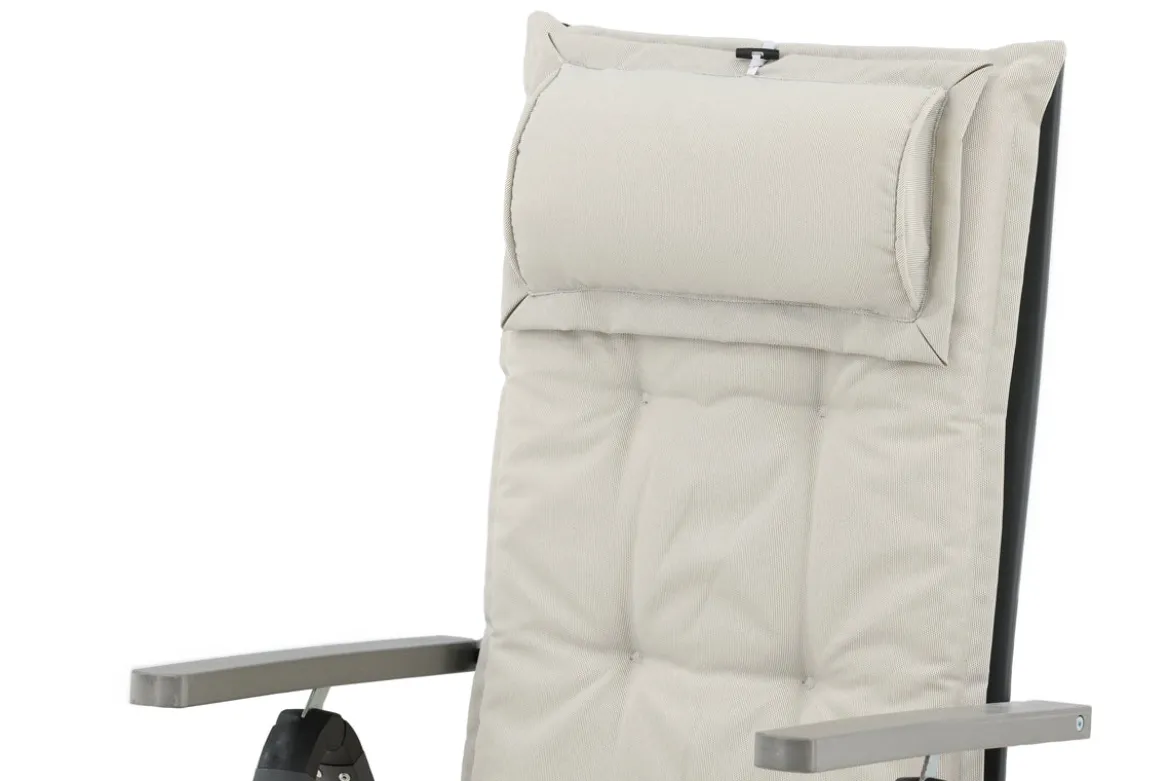 6er Set - Garten Stuhlkissen Siena aus Polyester in 4 Farben