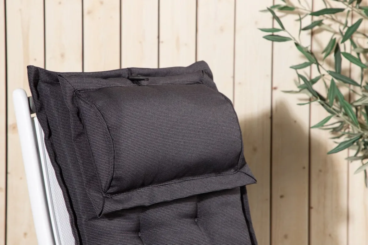 6er Set - Garten Stuhlkissen Siena aus Polyester in 4 Farben