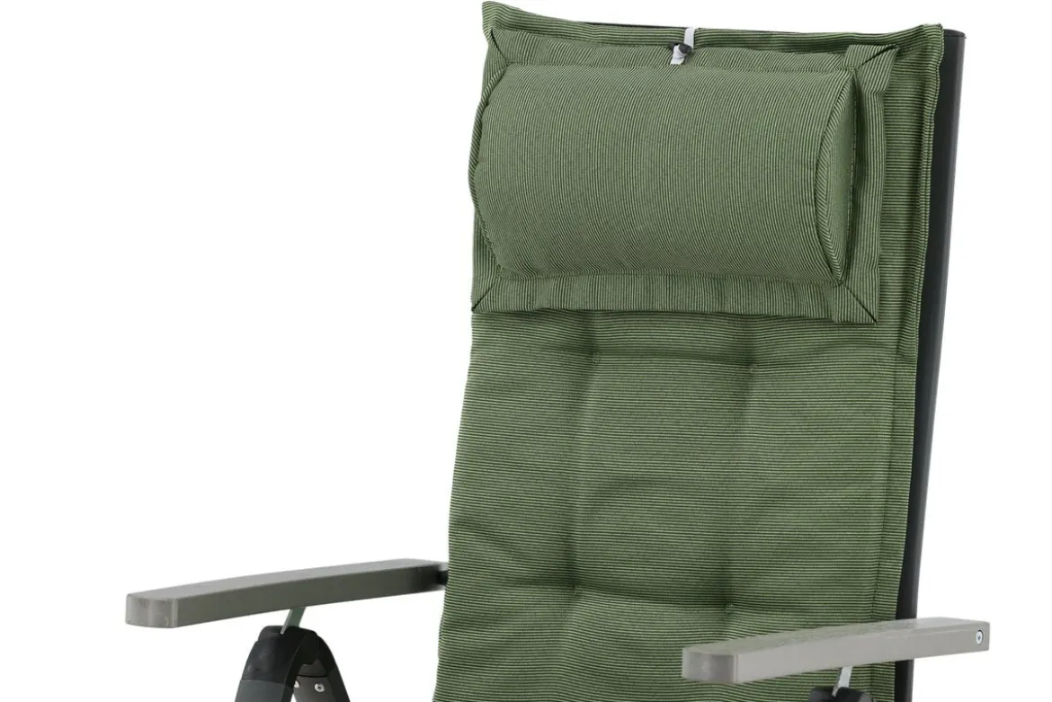 6er Set - Garten Stuhlkissen Siena aus Polyester in 4 Farben