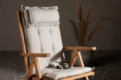6er Set - Garten Stuhlkissen Siena aus Polyester in 4 Farben
