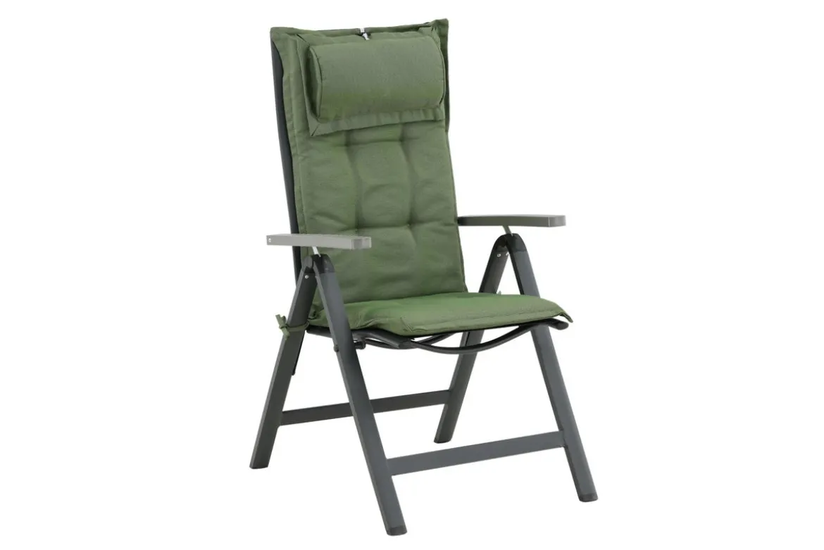 6er Set - Garten Stuhlkissen Siena aus Polyester in 4 Farben