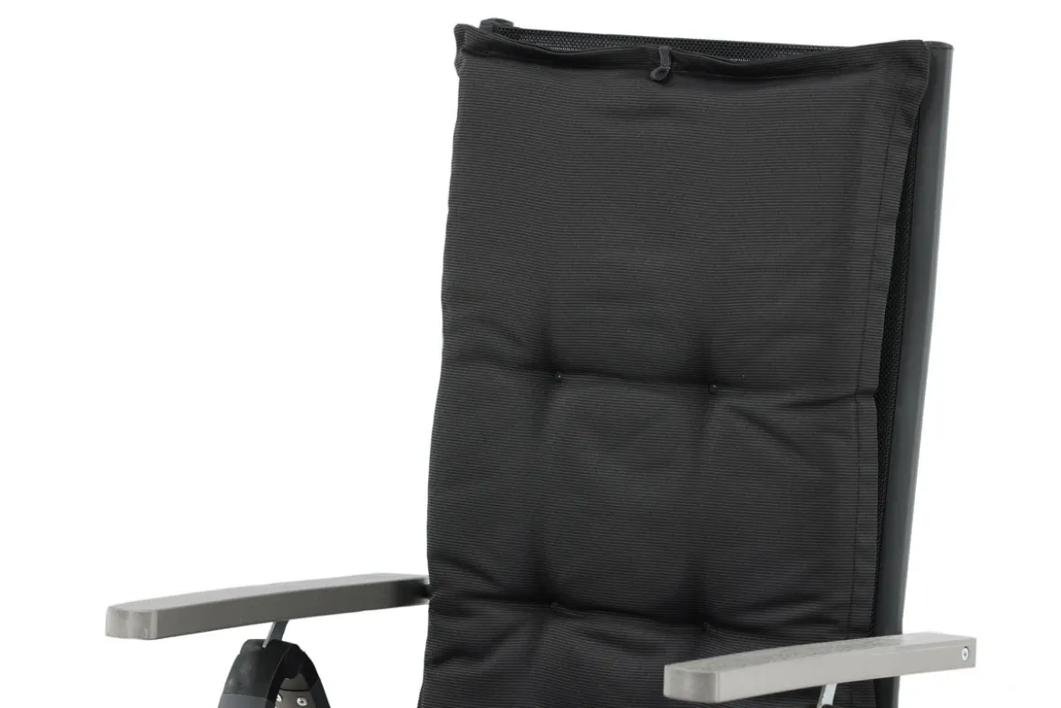 6er Set - Garten Stuhlkissen Siena aus Polyester in 4 Farben