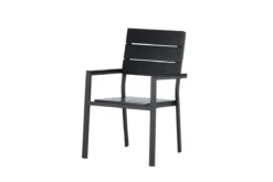2er Set - Gartenstuhl Leonie aus Aluminium