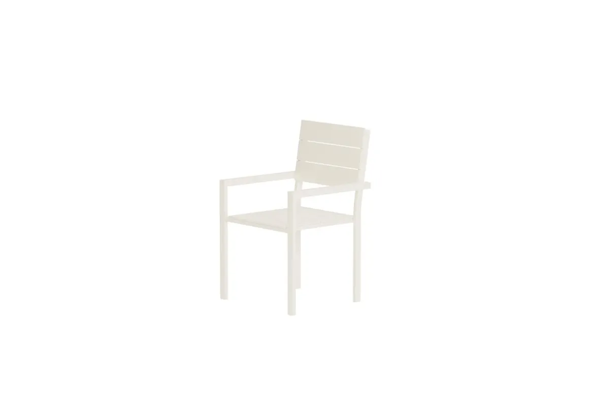 2er Set - Gartenstuhl Leonie aus Aluminium