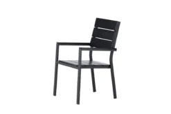 2er Set - Gartenstuhl Leonie aus Aluminium