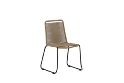 2er Set - Gartenstuhl Lina aus Metall/Polyester