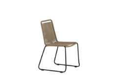 2er Set - Gartenstuhl Lina aus Metall/Polyester