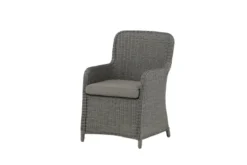 2er Set - Gartenstuhl London aus synthetischem Rattan