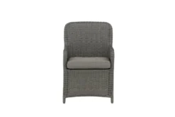 2er Set - Gartenstuhl London aus synthetischem Rattan