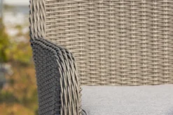 2er Set - Gartenstuhl London aus synthetischem Rattan