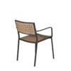4er Set - Gartenstuhl Marave aus Rattan inkl. Kissen
