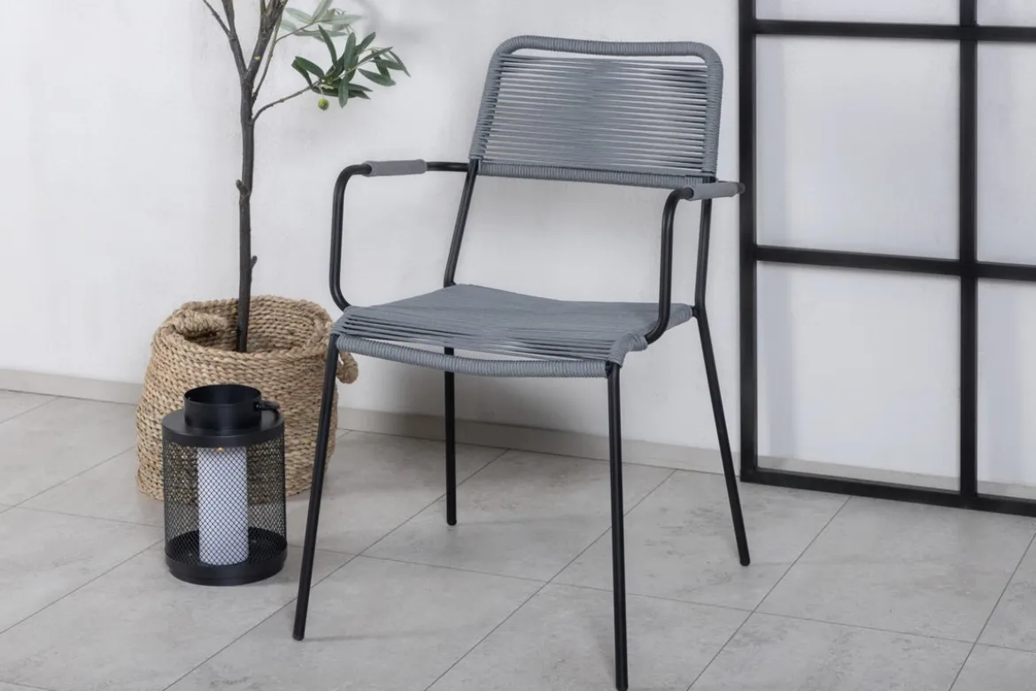 2er Set - Gartenstuhl Marla aus Metall/Polyester