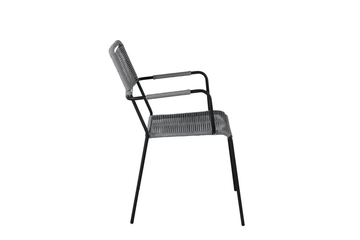 2er Set - Gartenstuhl Marla aus Metall/Polyester