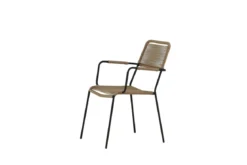 2er Set - Gartenstuhl Marla aus Metall/Polyester
