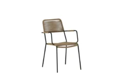 2er Set - Gartenstuhl Marla aus Metall/Polyester