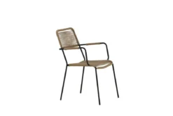 2er Set - Gartenstuhl Marla aus Metall/Polyester