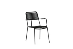 2er Set - Gartenstuhl Marla aus Metall/Polyester