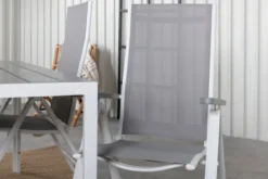2er Set - Gartenstuhl Montenegro aus Textilene/Aluminium