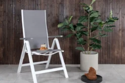 2er Set - Gartenstuhl Montenegro aus Textilene/Aluminium