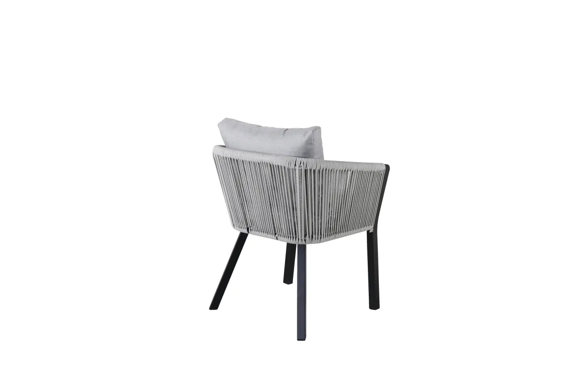 2er Set - Gartenstuhl Myria aus Metall/Polyester