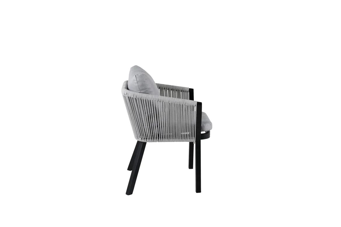 2er Set - Gartenstuhl Myria aus Metall/Polyester
