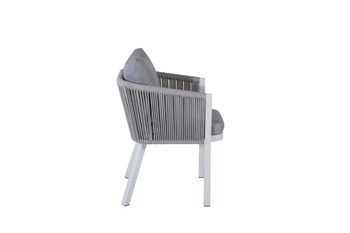 2er Set - Gartenstuhl Myria aus Metall/Polyester