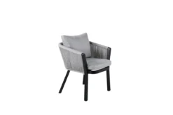 2er Set - Gartenstuhl Myria aus Metall/Polyester
