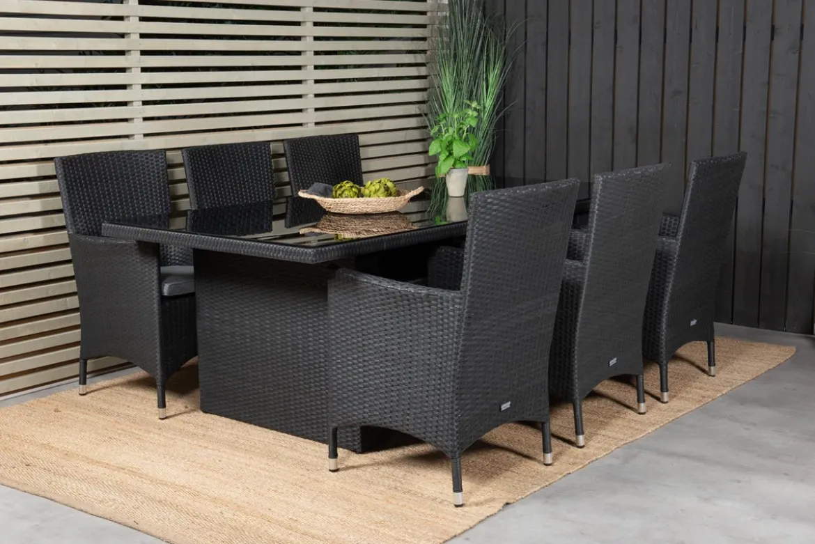 2er Set - Gartenstuhl Oasis aus Rattan