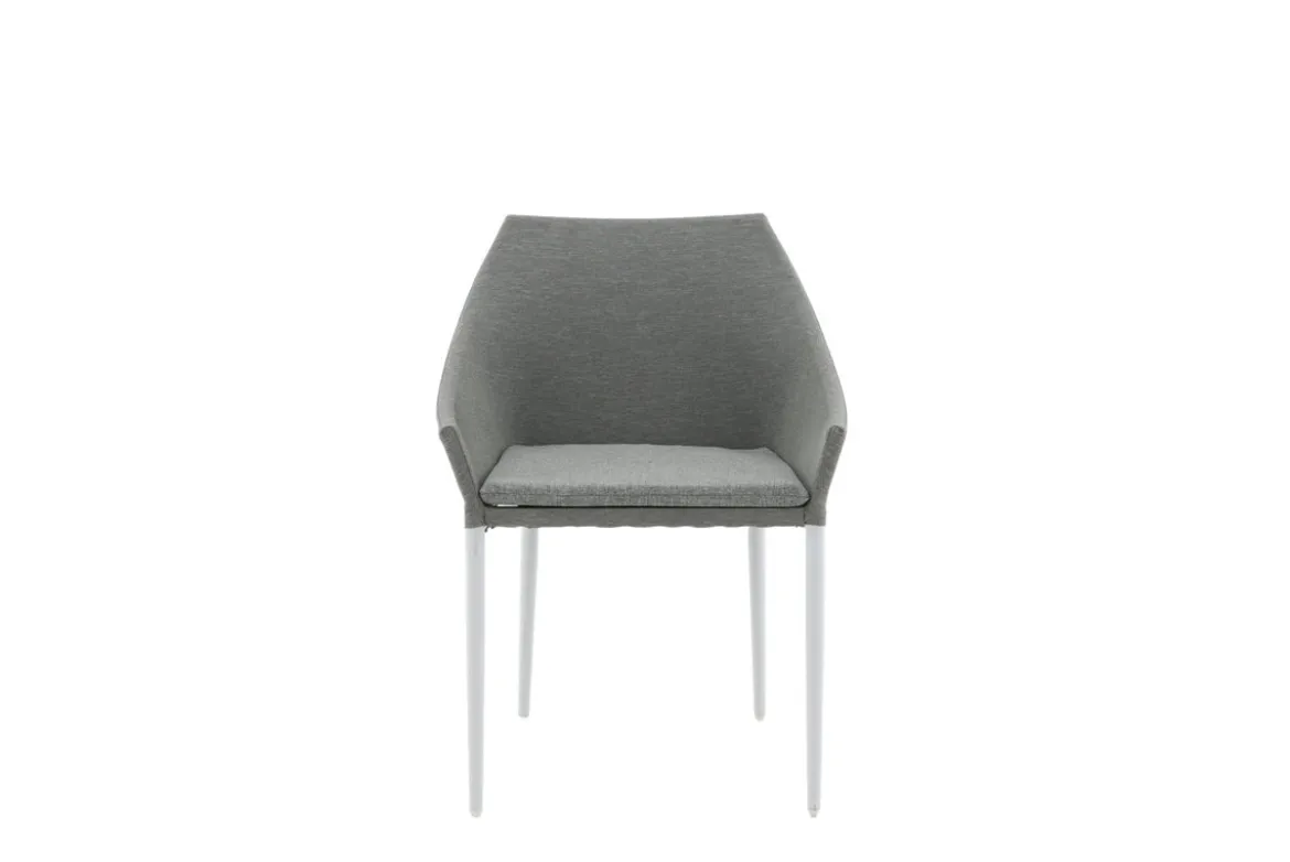 2er Set - Gartenstuhl Sophia aus Aluminium/Polyester