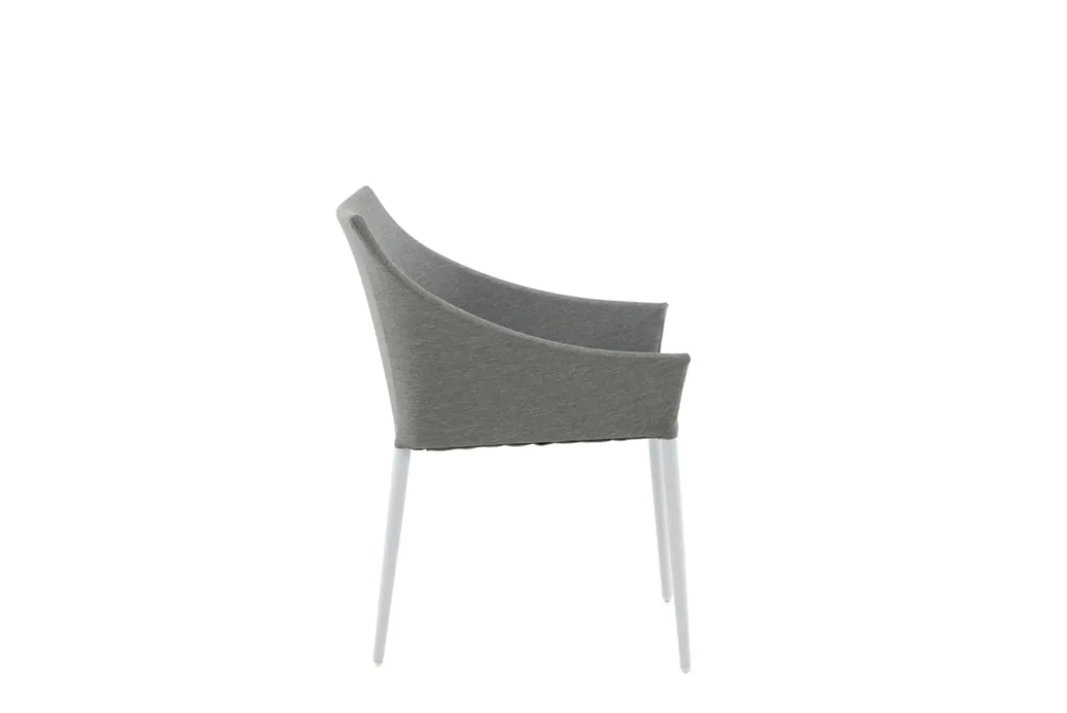 2er Set - Gartenstuhl Sophia aus Aluminium/Polyester