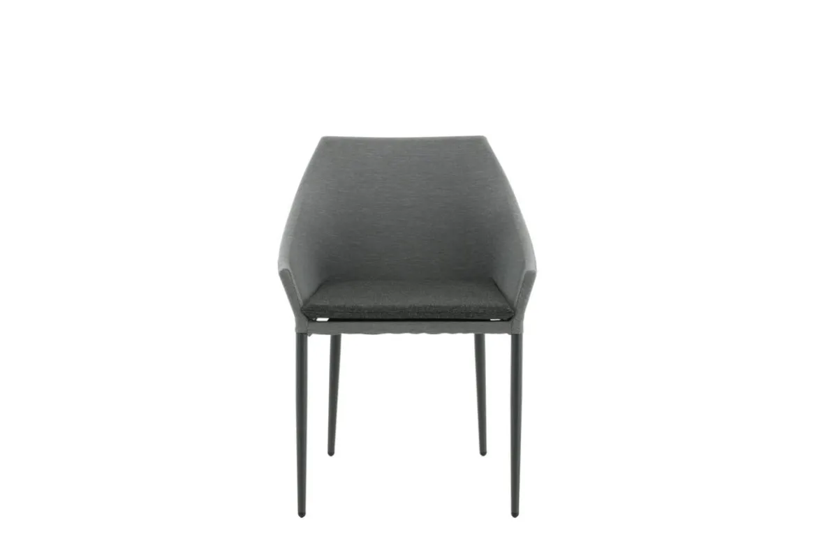 2er Set - Gartenstuhl Sophia aus Aluminium/Polyester