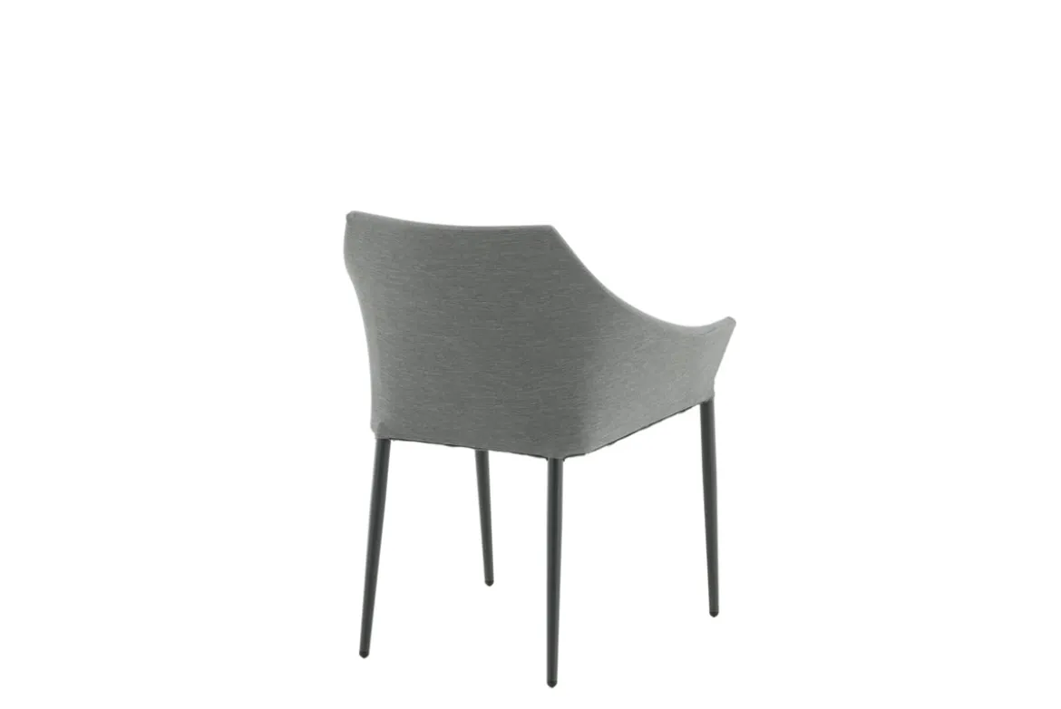 2er Set - Gartenstuhl Sophia aus Aluminium/Polyester