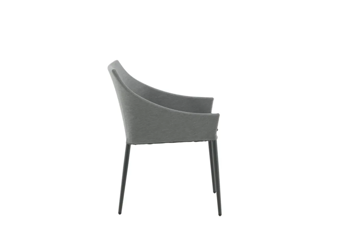 2er Set - Gartenstuhl Sophia aus Aluminium/Polyester