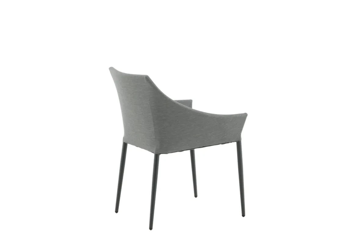 2er Set - Gartenstuhl Sophia aus Aluminium/Polyester