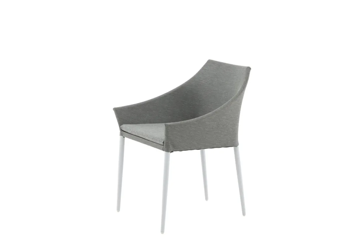 2er Set - Gartenstuhl Sophia aus Aluminium/Polyester