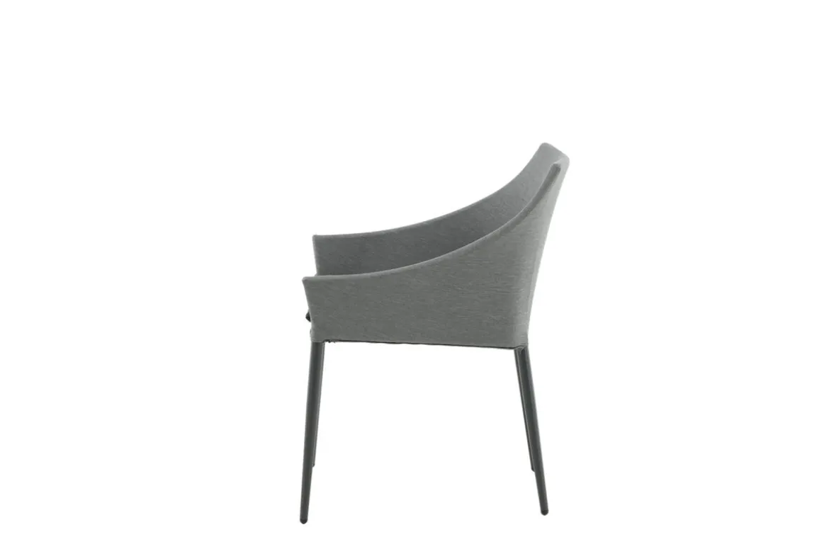 2er Set - Gartenstuhl Sophia aus Aluminium/Polyester