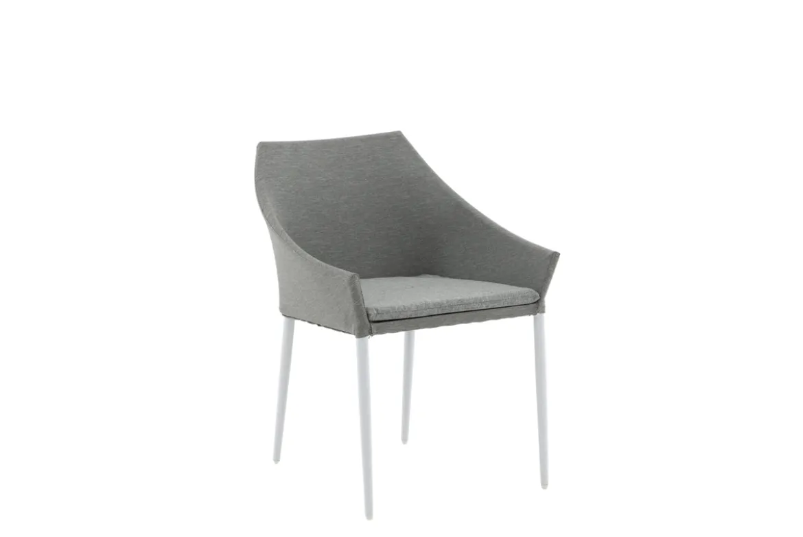 2er Set - Gartenstuhl Sophia aus Aluminium/Polyester
