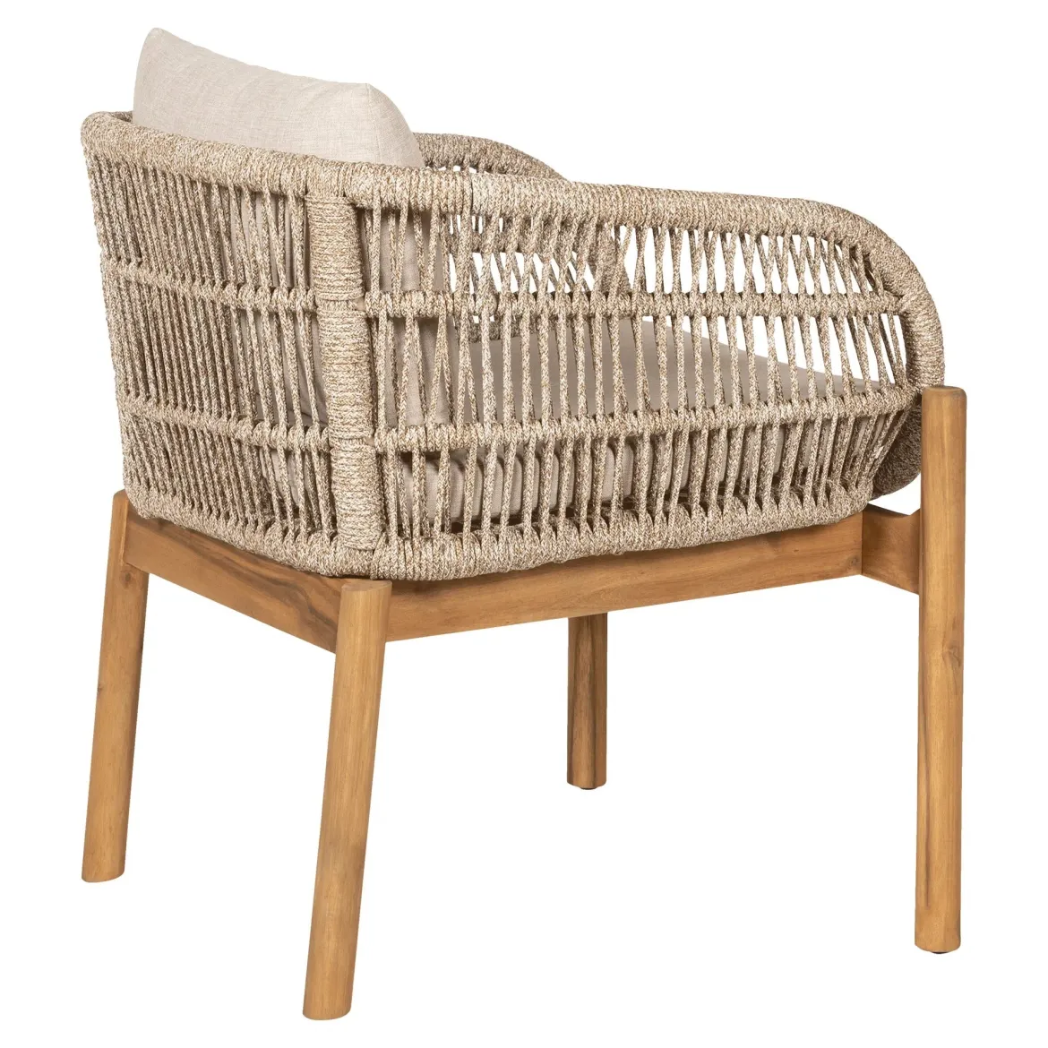 2er Set - Gartenstuhl Sorrento aus Akazienholz