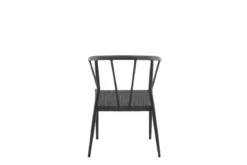 6er Set - Gartenstuhl Tina aus Rattan/Aluminium