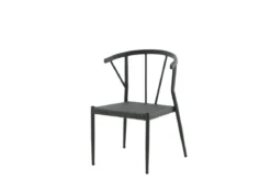 6er Set - Gartenstuhl Tina aus Rattan/Aluminium